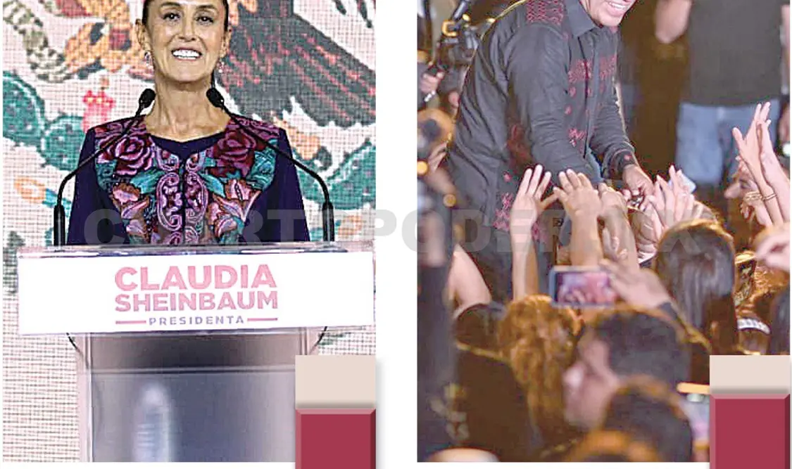 Arrasan Claudia y ERA