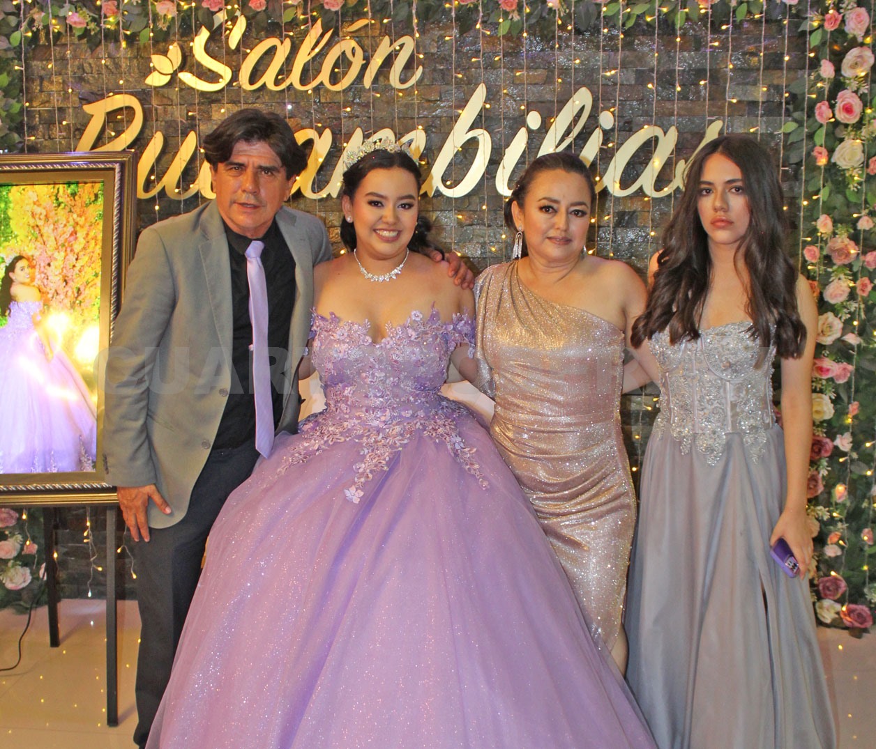 Espectacular fiesta para Carla