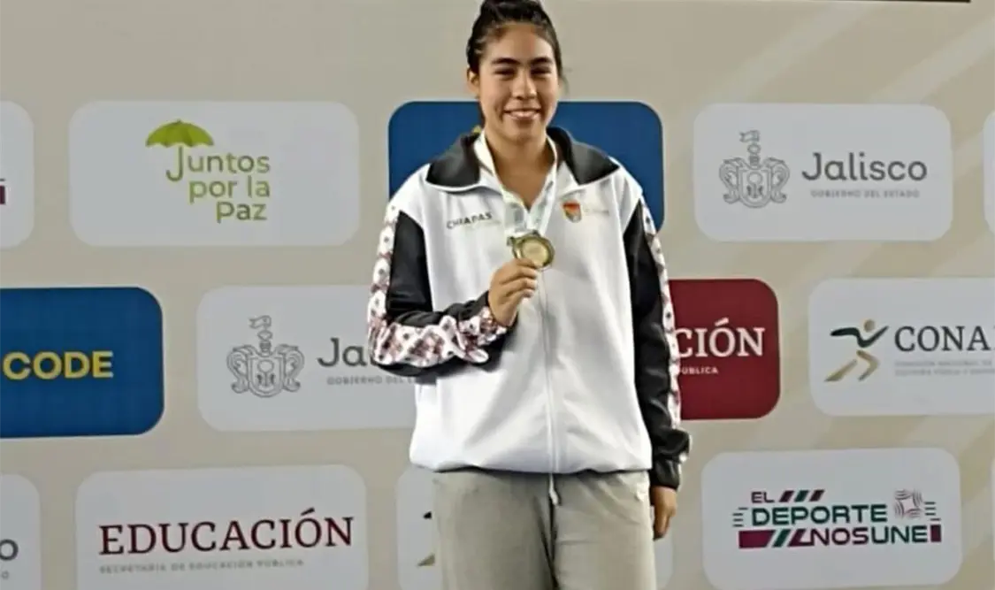 Primer oro para Chiapas en la Natación