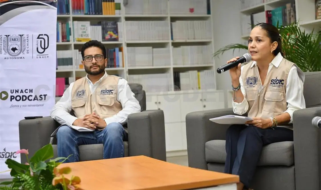Presentan el proyecto Unach Podcast
