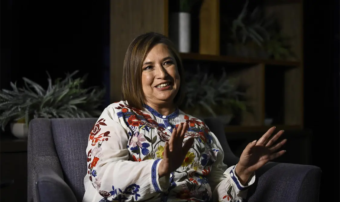 Gálvez pedirá que el Tribunal Electoral investigue el uso de recursos públicos en la campaña de Sheinbaum. Cortesía