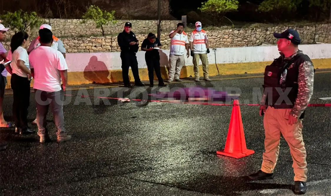 Vehículo “fantasma” mata a una transeúnte