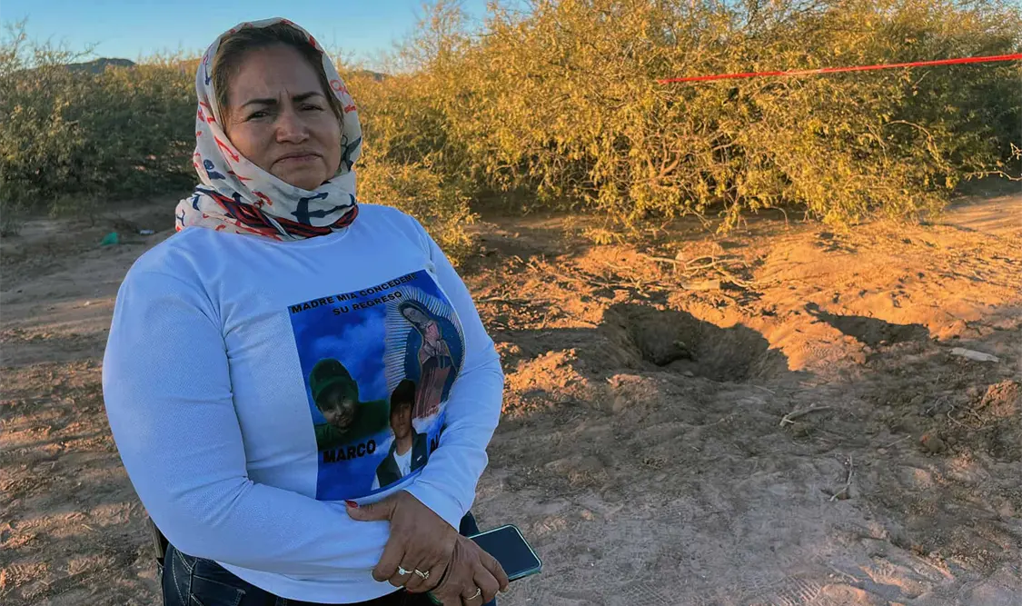 Colectivo Madres Buscadoras de Sonora emite ficha de búsqueda para Ceci Flores. Cortesía