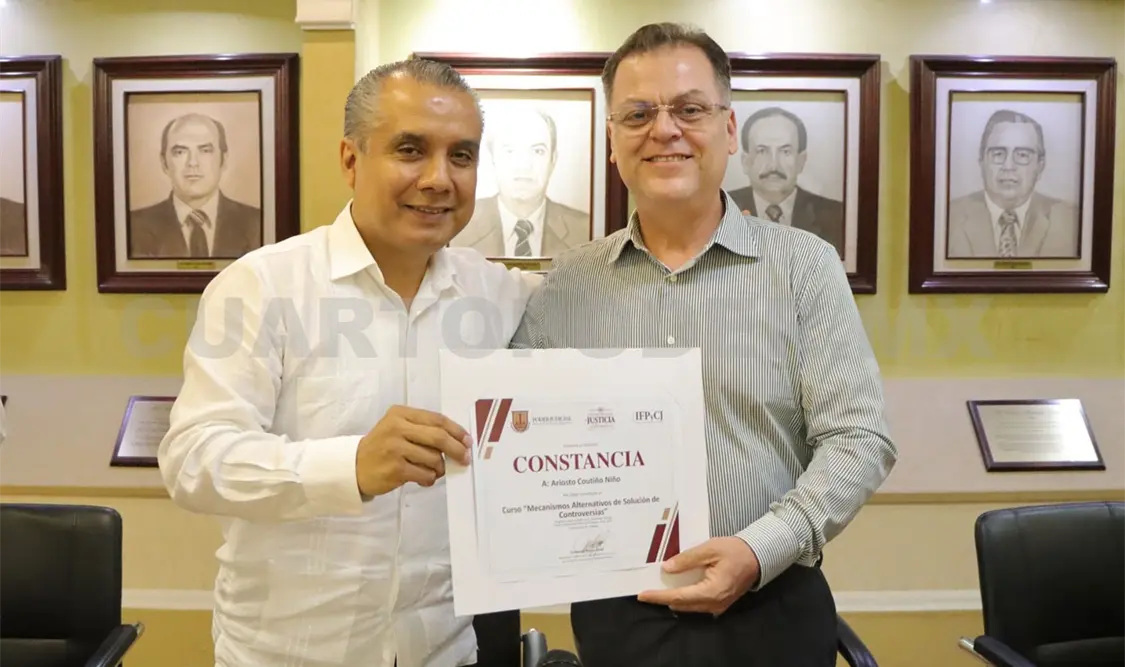 Clausura curso en Justicia Alternativa con CECAM