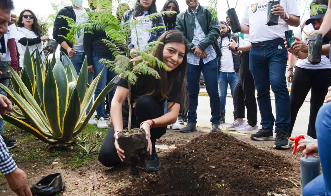 Yazmín Ramírez impulsa iniciativas ecológicas por un mejor Chiapas
