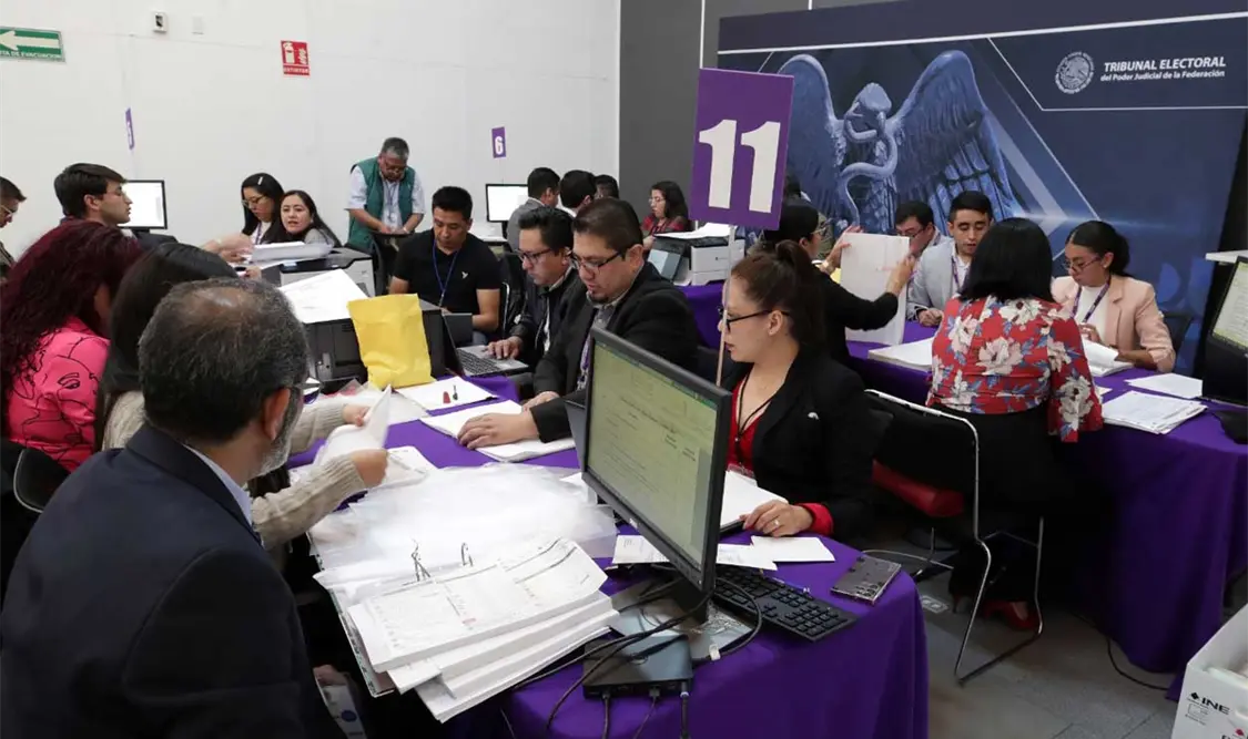 La Sala Superior tiene como fecha límite el 6 de septiembre para la declaración de la validez de la elección. Cortesía