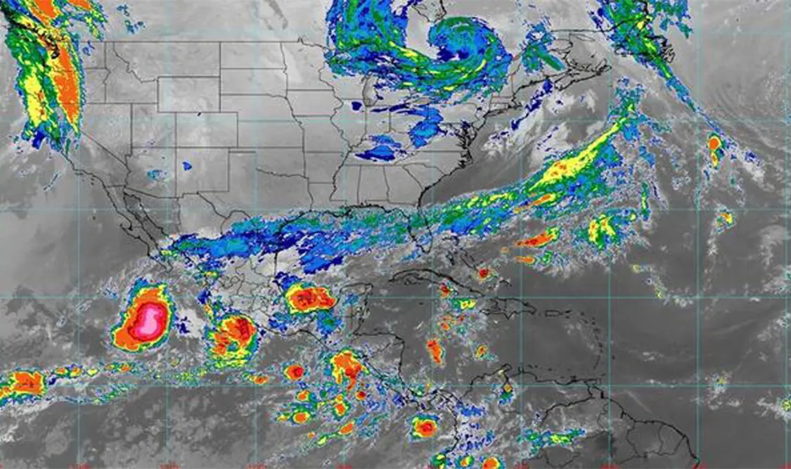 Estados que serán afectados por las ondas tropicales