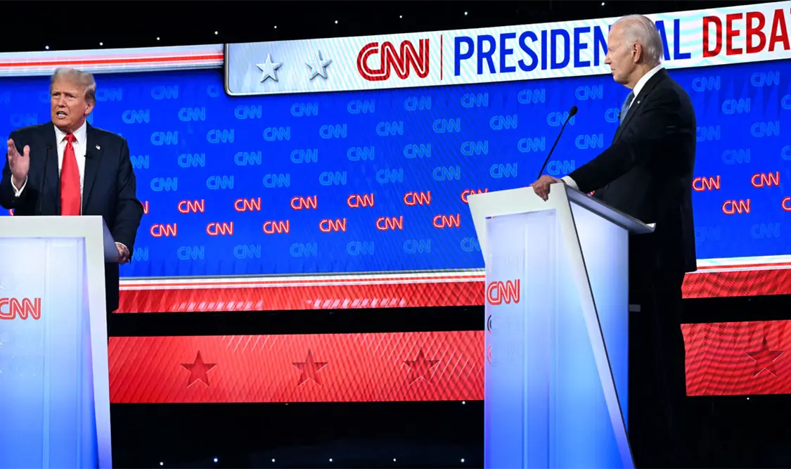 Dan como ganador del debate a Trump