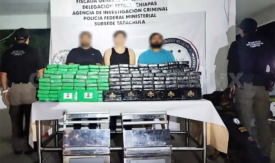 Tras cateo decomisan cocaína en inmueble