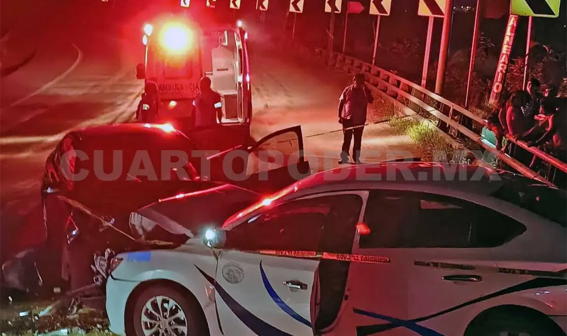 Encontronazo en la vía a Tuxtla cobra una vida