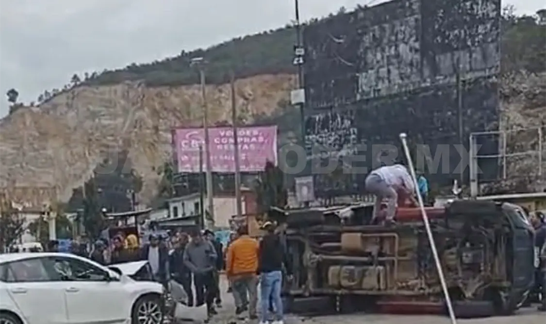 Encontronazo en la vía Panamericana