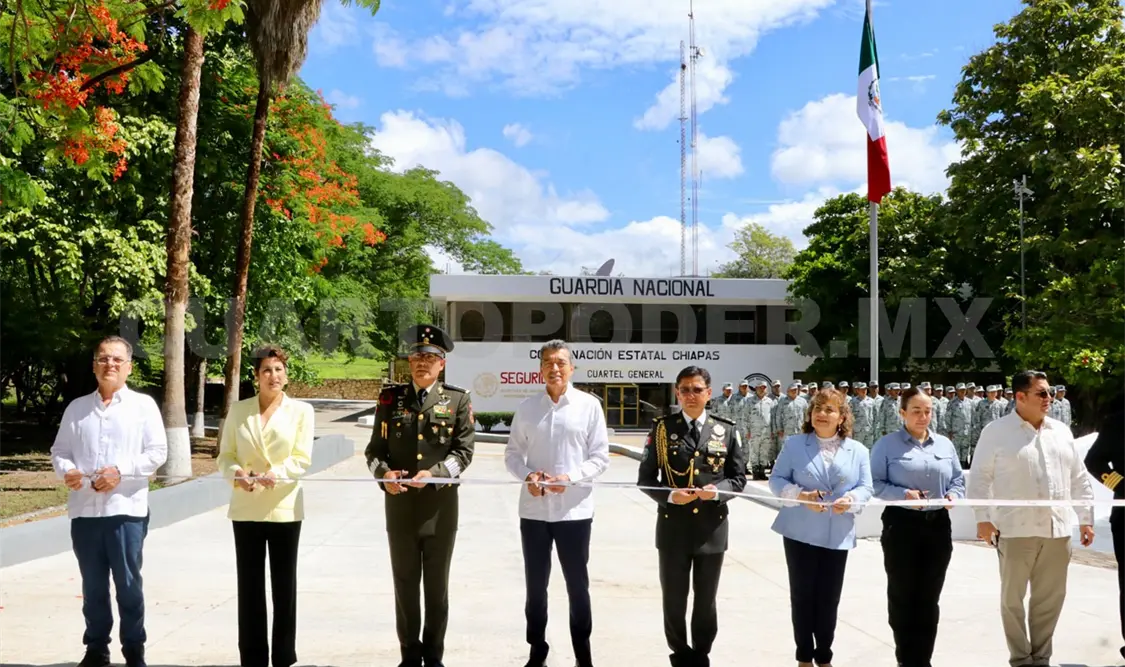 Acude Rutilio al quinto aniversario de la GN