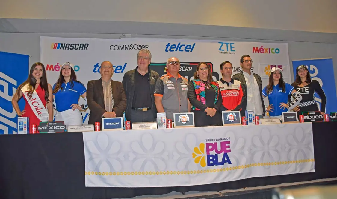 Lista la 6ª fecha de Nascar México en Puebla