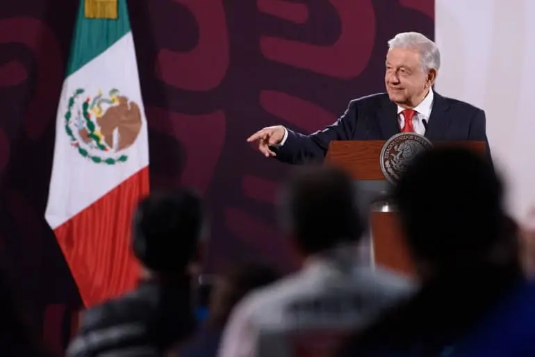 López Obrador mencionó que la reforma judicial es para que mejore la impartición de justicia. Cortesía