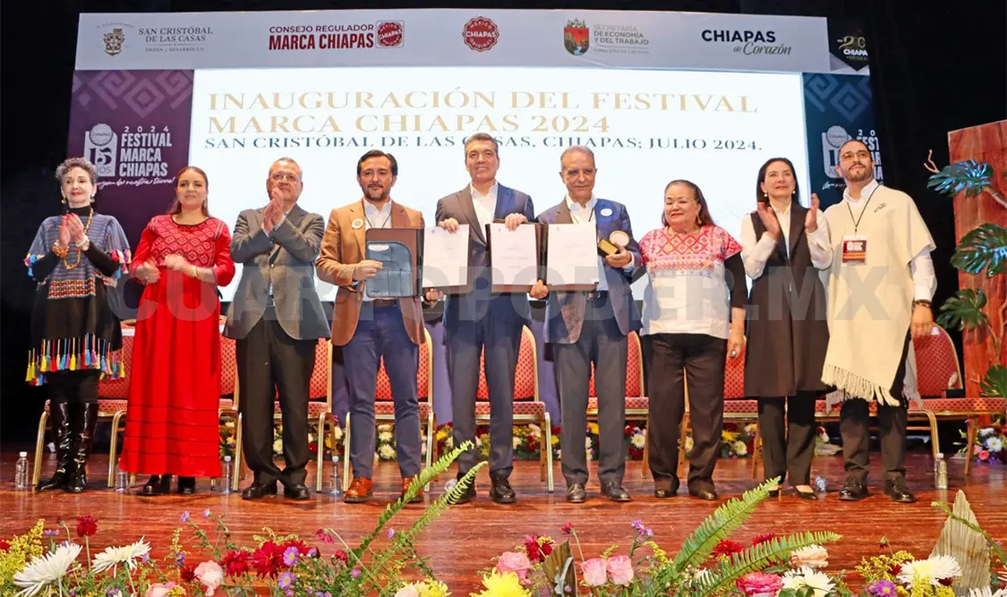 Rutilio Escandón inaugura el Festival Marca Chiapas