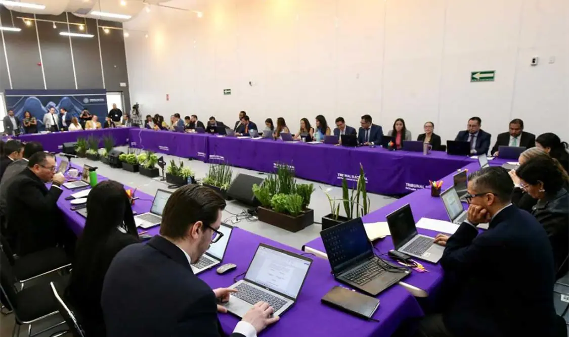La excandidata presidencial no acudió a la sesión en la Sala Superior del TEPJF. Cortesía 
