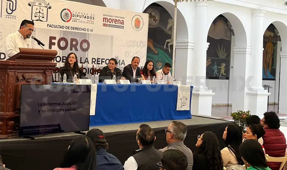 En el encuentro se explicó los aspectos más importantes de la iniciativa de reforma. CP