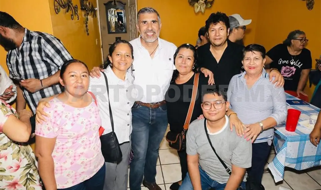 Ángel Torres atiende a más colonias de Tuxtla