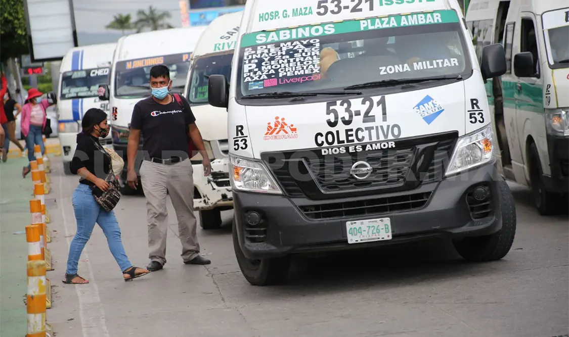Conductores de ruta 53 suspenden actividades