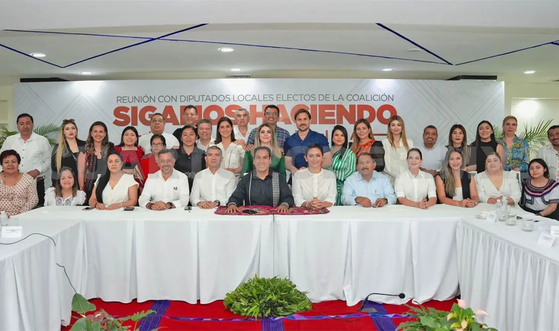 Se reúne Eduardo Ramírez con próxima legislatura