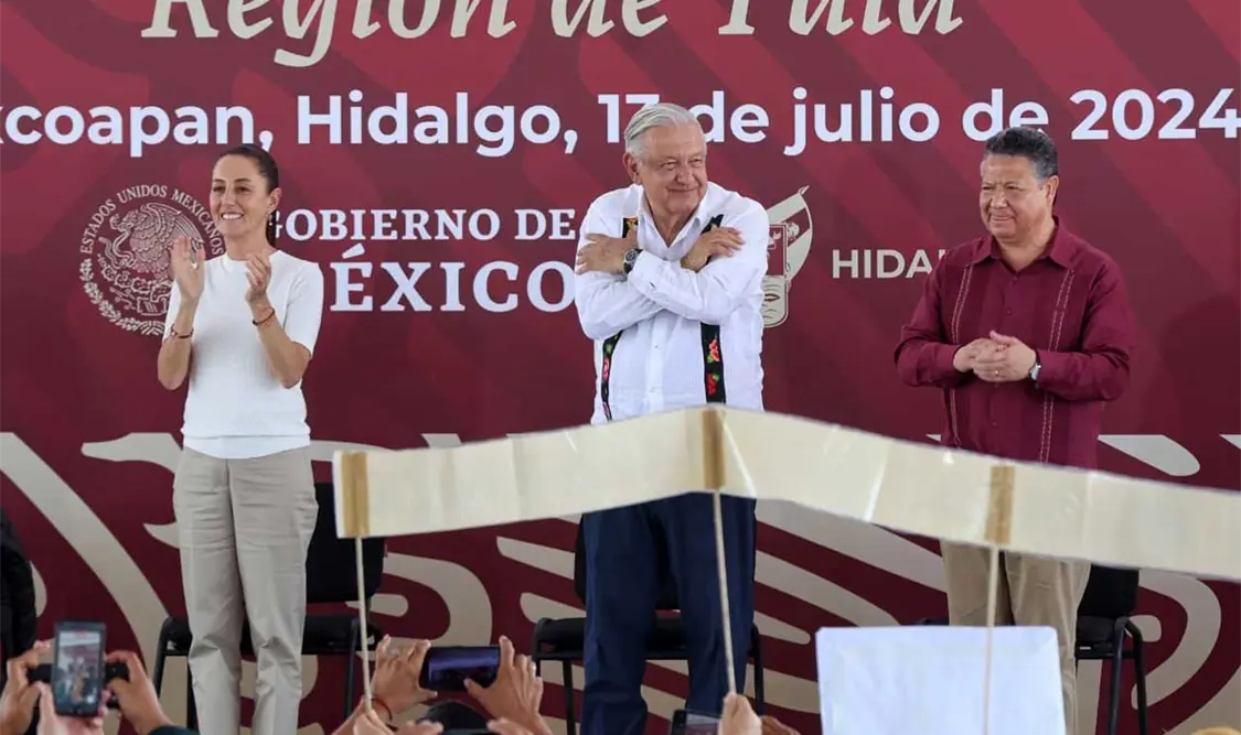 López Obrador remarcó que no podrá tener diferencias con Sheinbaum Pardo, pues son parte del mismo movimiento. Cortesía