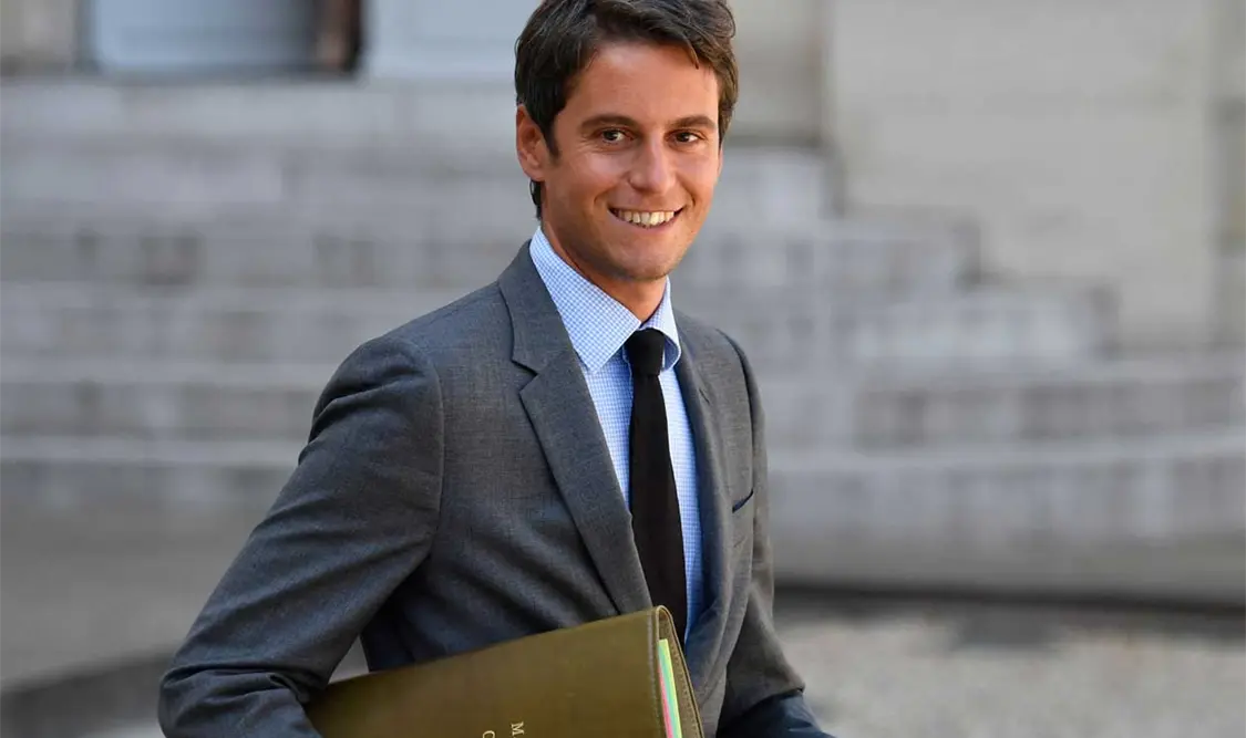 Gabriel Attal asumirá sus funciones el próximo jueves. Cortesía