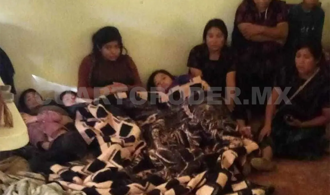 La imagen fue compartida en redes sociales por parte de los habitantes. Cortesía