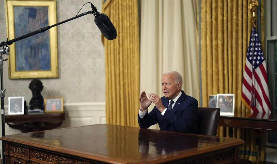 Biden descarta bajarse de la contienda electoral