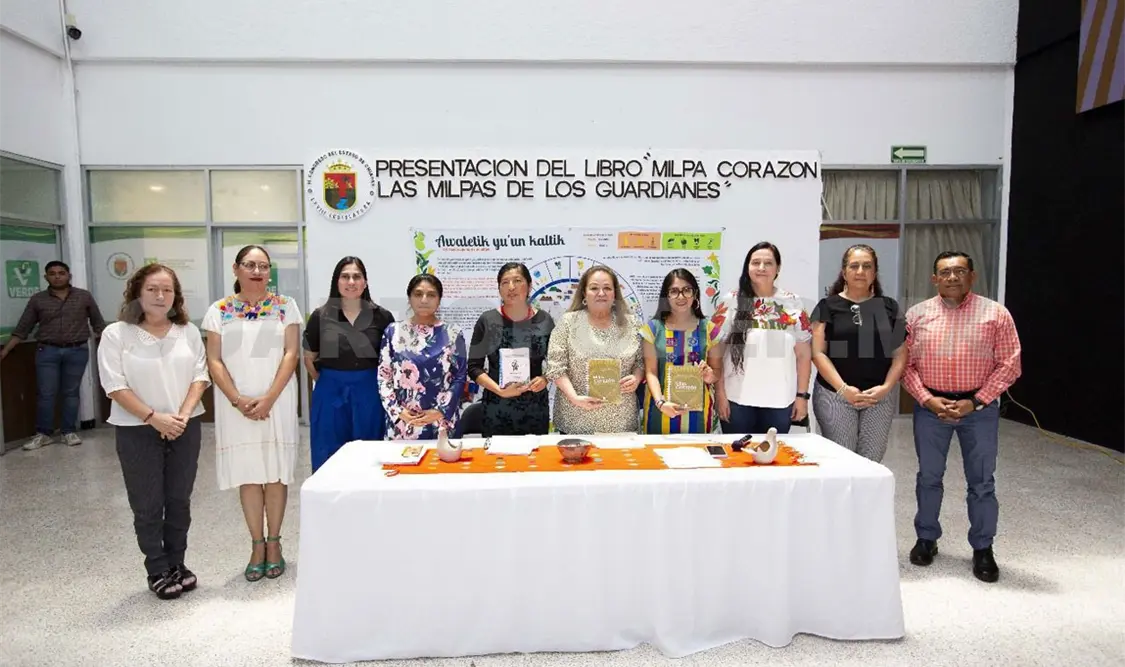 Diputada Floralma Gómez presentó “Milpa Corazón”