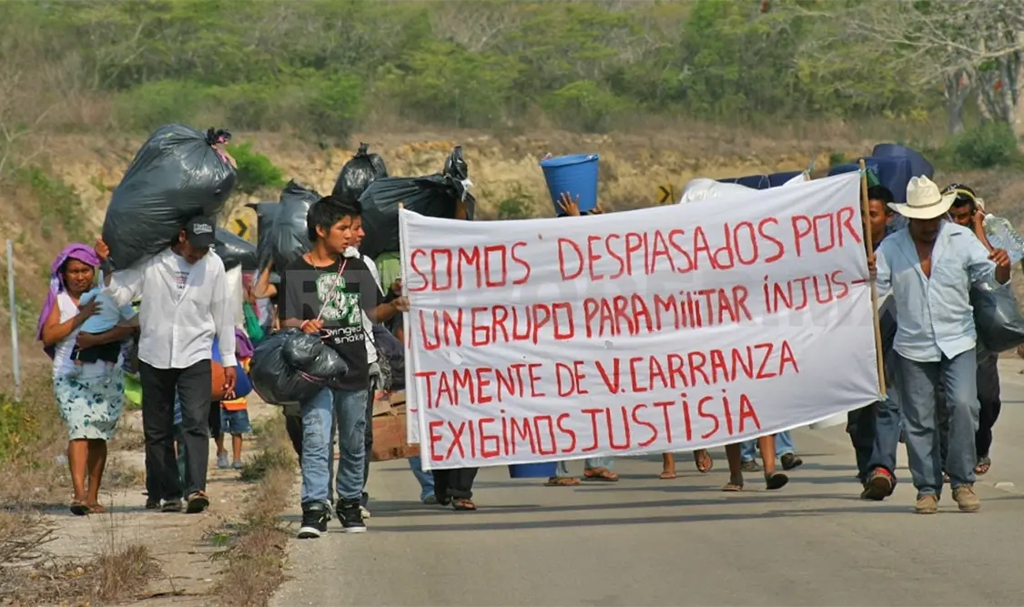 Habitantes desplazados lanzan ultimátum