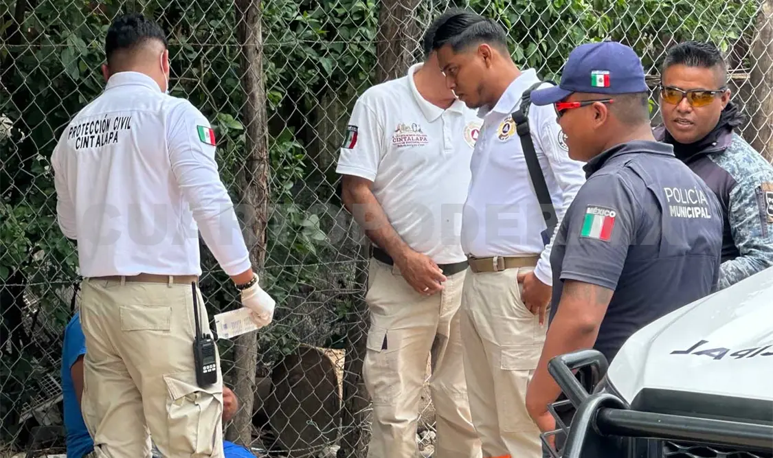 Octavio “N” quiso intervenir en una discusión y se llevó unos golpes. Osman Toledo / CP