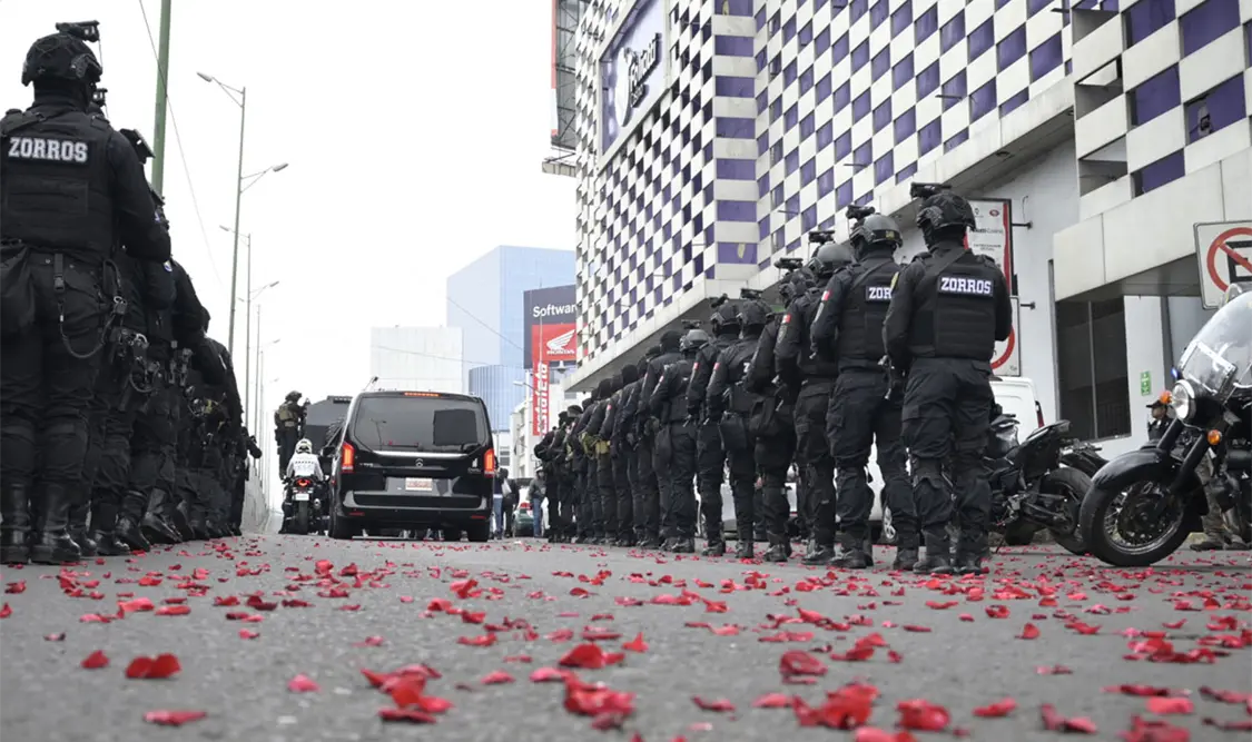 Último adiós a alto mando de la CDMX