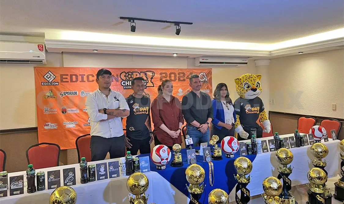 Presentan la Copa Chiapas 2024