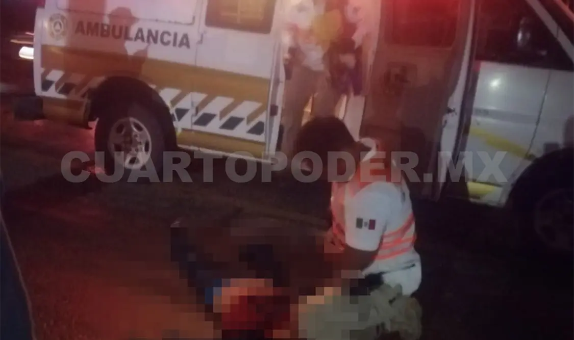 Hombre fallece atropellado en libramiento