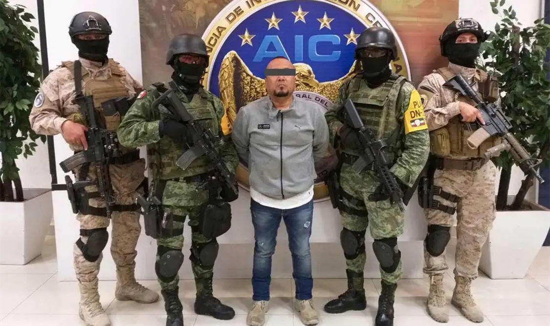 Elementos del Ejército detuvieron al líder huachicolero y narcomenudista en agosto de 2020. Cortesía