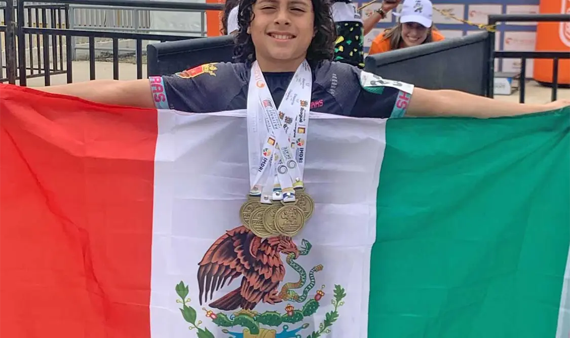 Matheo Sánchez gana oro en Colombia
