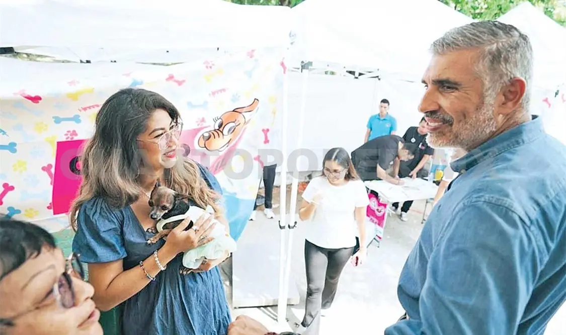 Ángel Torres, próximo alcalde de Tuxtla, destacó la respuesta de la gente. Cortesía