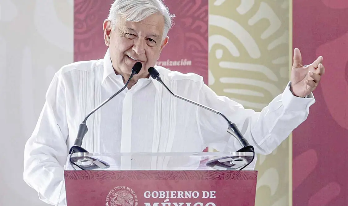 Obrador desea que ya sea el 1 de octubre para entregarle la banda presidencial a Sheinbaum. Cortesía
