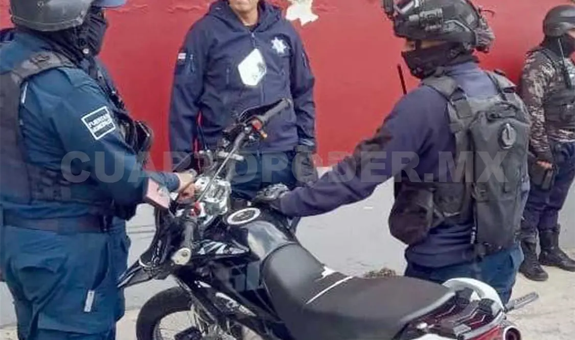 En el segundo caso la Policía Municipal desplegó un operativo y localizó la motocicleta. Manuel Martínez / CP