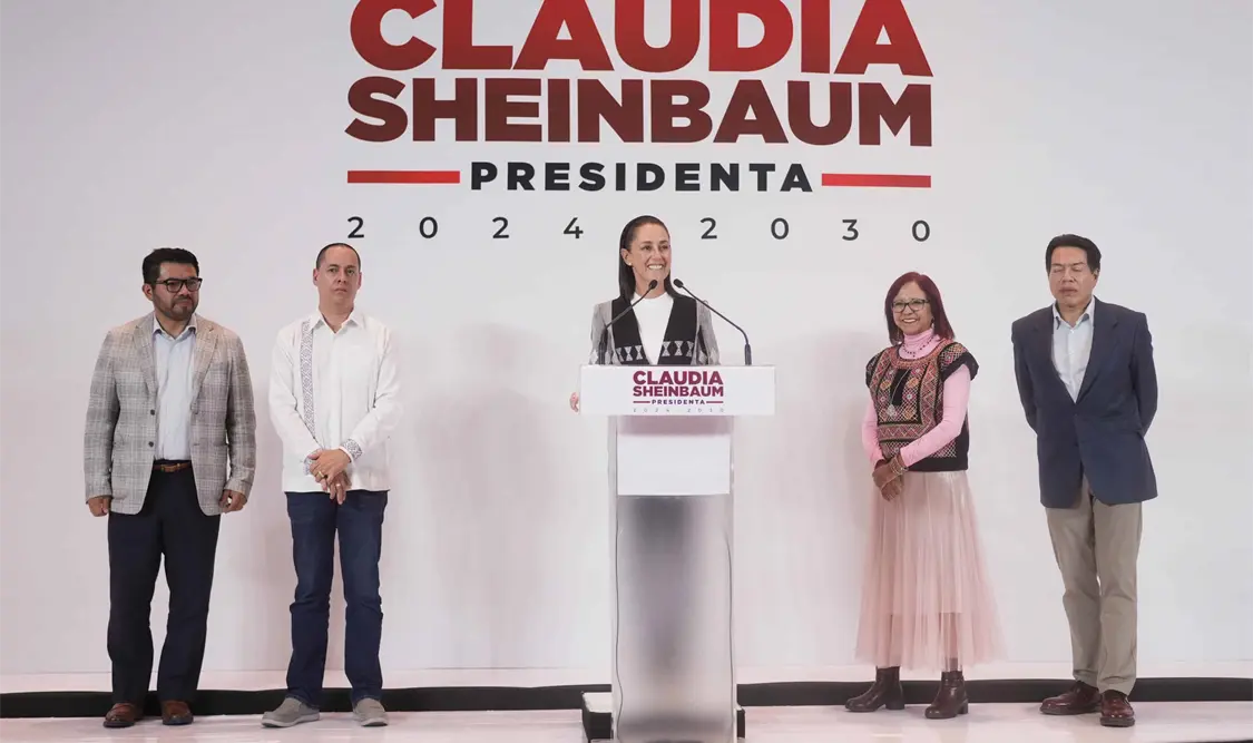 Estas reuniones las vamos a tener esta semana, con todos los gobernadores y con la jefa de Gobierno: Claudia Sheinbaum. Cortesía