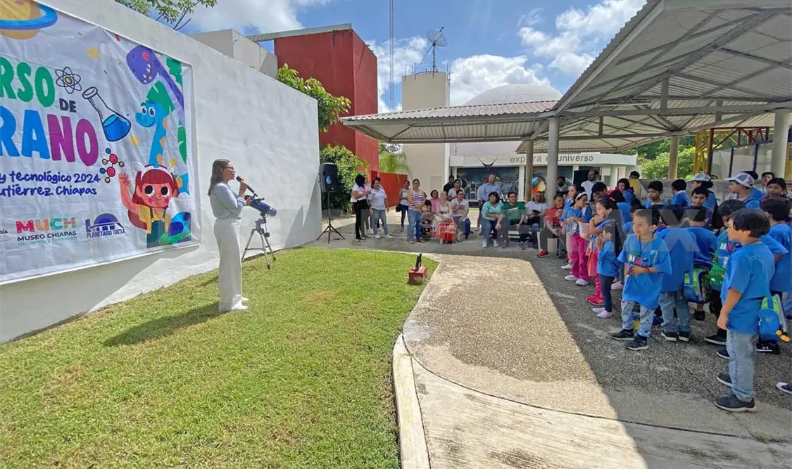Niñas y niños participantes tendrán un acercamiento con la astronomía y las ciencias espaciales. CP
