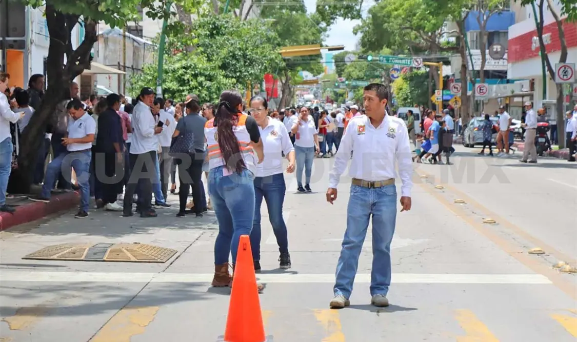 El movimiento se pudo sentir en varias regiones de la entidad. Diego Pérez / CP