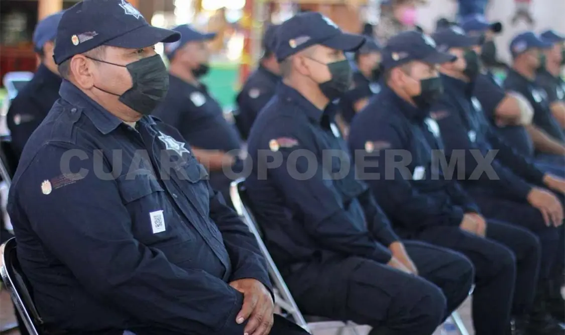 Se han invertido tres millones 500 mil pesos en patrullas equipadas, uniformes completos y becas de capacitación. CP