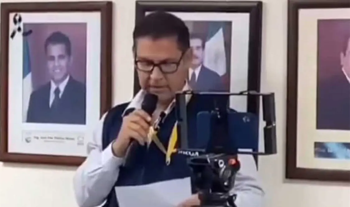Manuel Angulo Corral, periodista agredido. Cortesía