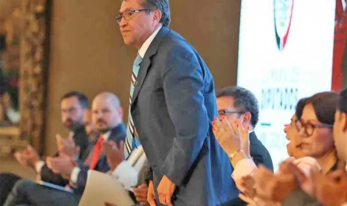 Ricardo Monreal, coordinador de Morena en el Senado. Cortesía