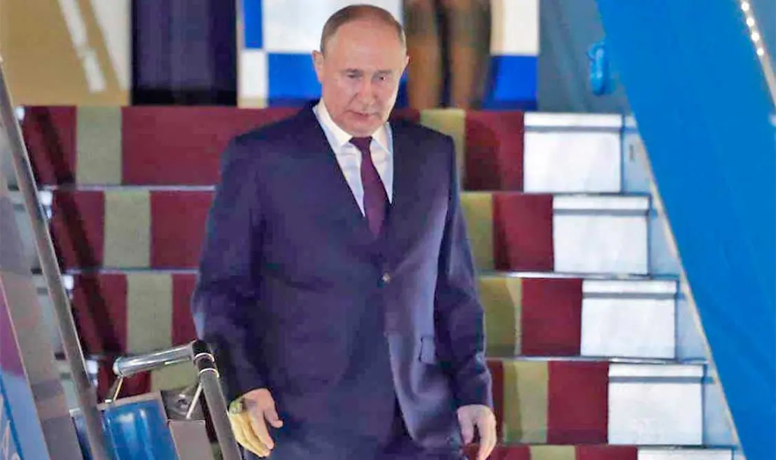 La embajada de Ucrania en México pidió al gobierno mexicano que, en caso de que Putin asista al evento, se le detenga. Cortesía