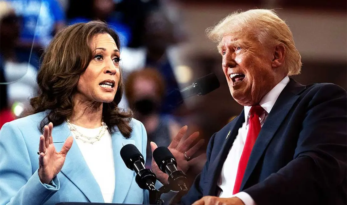 El candidato del Partido Republicano afirma que Kamala Harris “se está derrumbando”. Cortesía