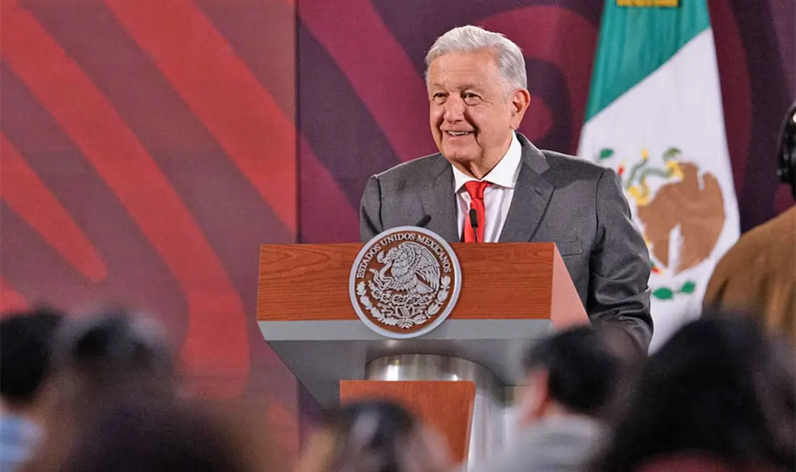 AMLO recordó que no hay plena cooperación con Estados Unidos en el combate al narcotráfico. El Universal