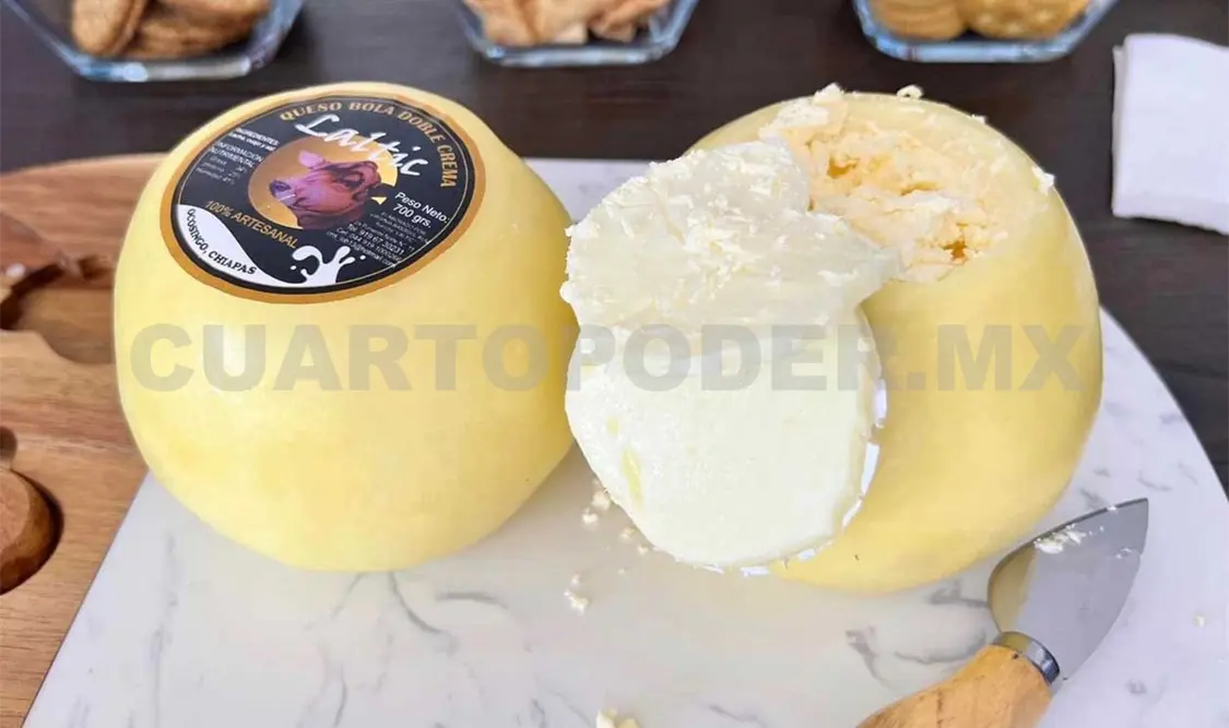 El queso bola es uno de los productos más importantes de Ocosingo. Elio Enríquez / CP