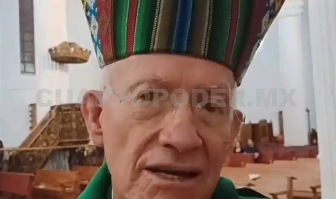 Rodrigo Aguilar Martínez, obispo de la Diócesis de San Cristóbal. Manuel Martínez / CP